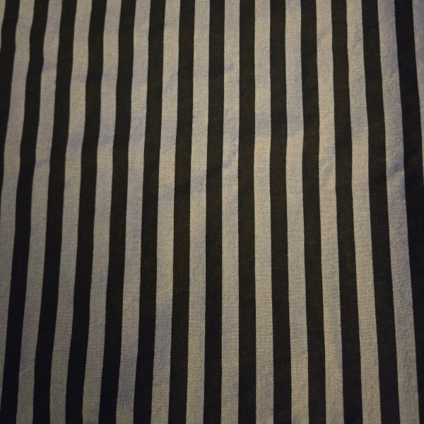 Black Pinstripe